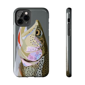 Küsten Piraten Forelle iPhone Hülle | Fliegenfischen Handyhülle