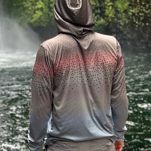 Rainbow Trout Skin Performance Fishing Sun Hoodie | Trout Spots Breathable  Long Sleeve Fly Fishing Shirt - Etsy UK