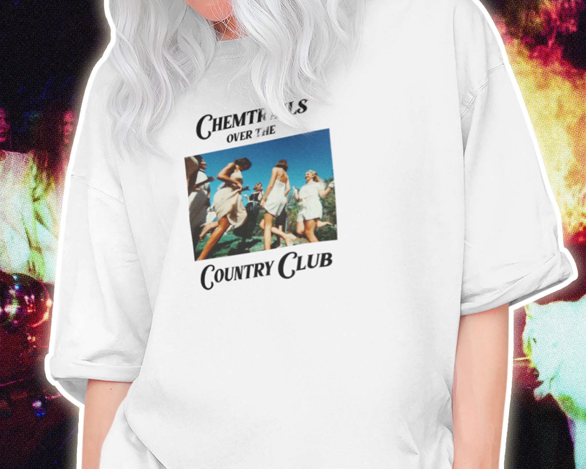 REY Over the Country Club T-shirt/ - Etsy