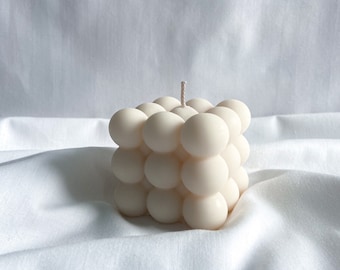 Bubble Candle / Soy Candle / Cube Candle / Home Decor