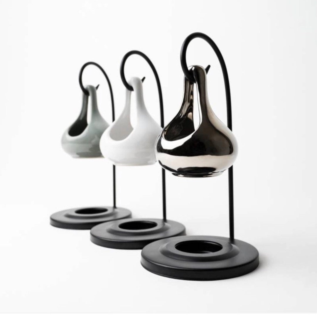 Hanging Wax Burner / Tear Drop Wax Burner / New Home Gift / Etsy