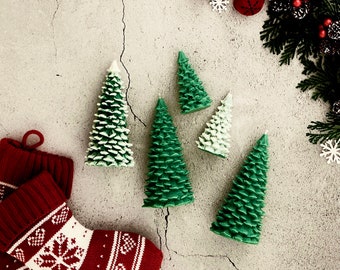 Christmas Tree Candle | Soy Wax | Christmas Gift | Christmas Decoration