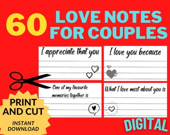 Printable Love Notes Etsy