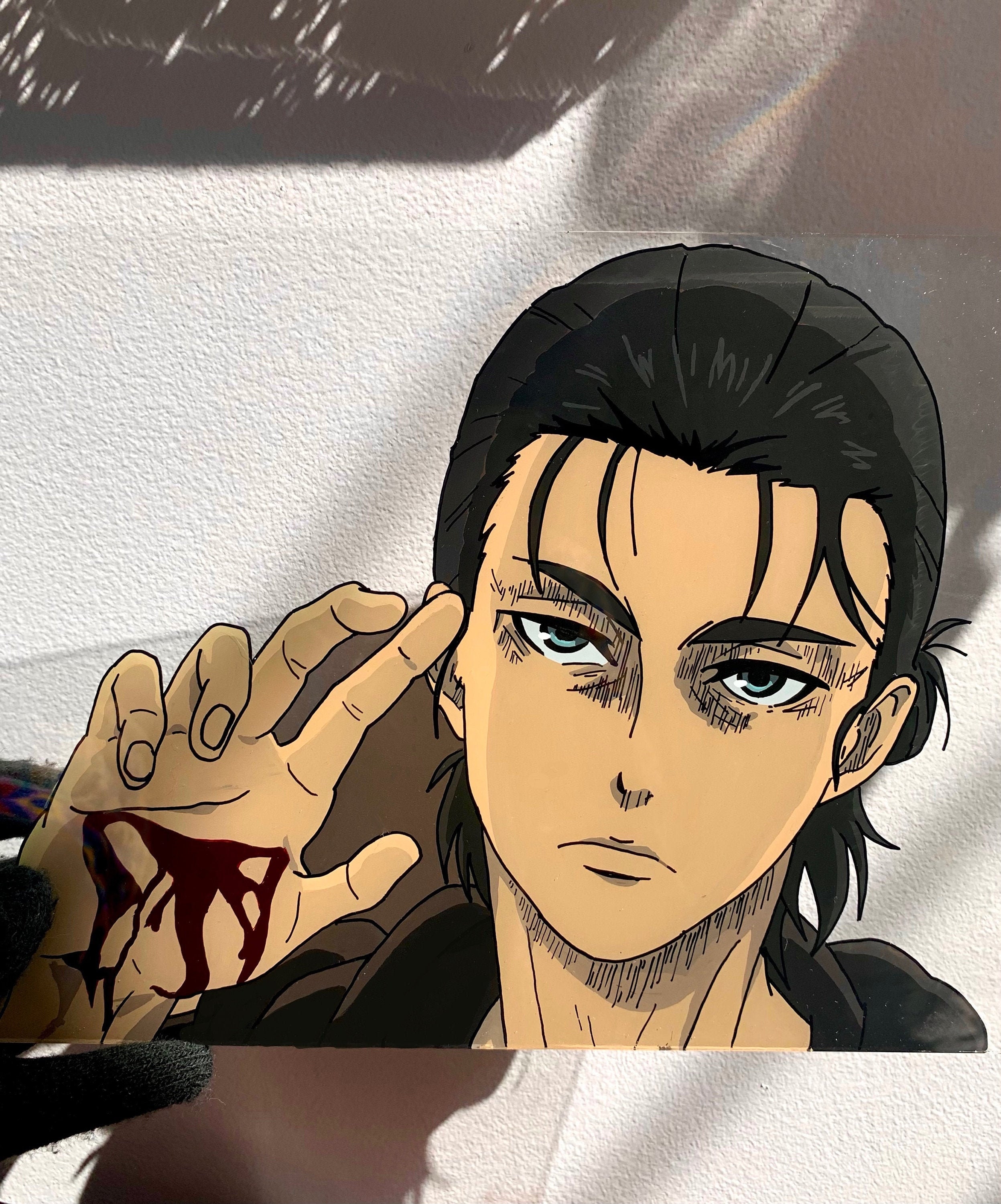 Custom Anime Glass Painting | Etsy