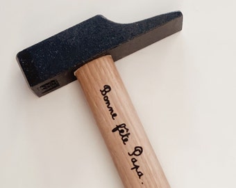 Personalized Hammer VIA MONDIAL RELAY gift dad grandpa uncle hammer celebrations