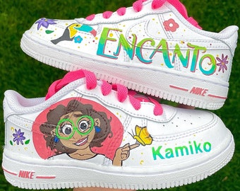 Encanto inspired af1 custom sneakers