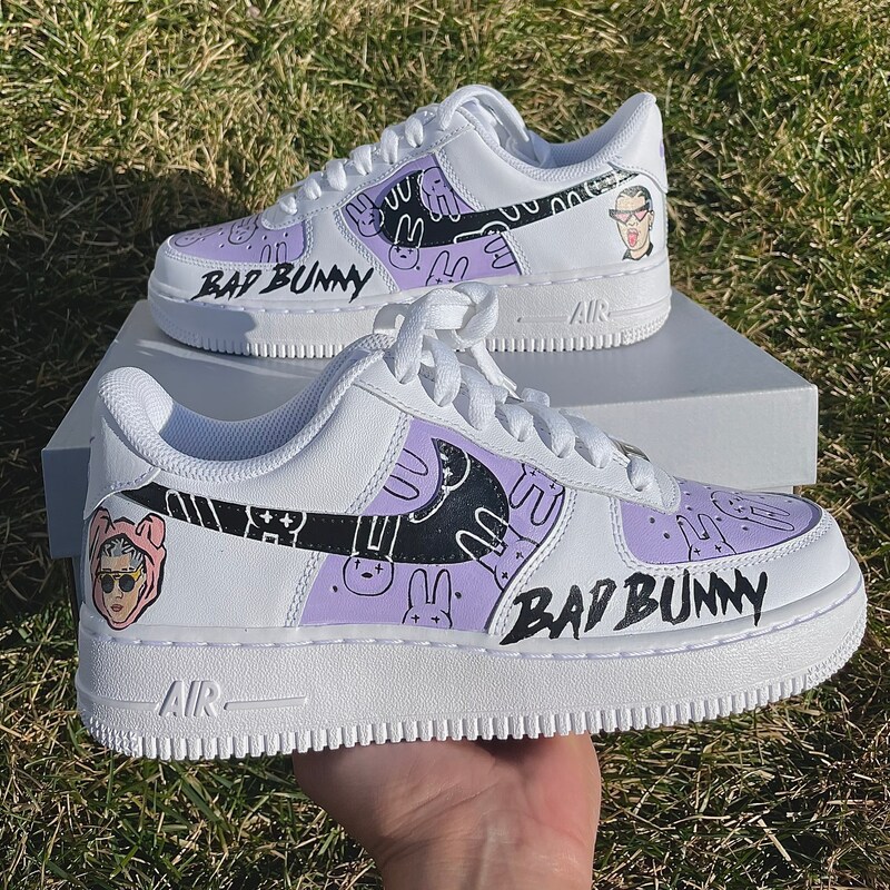 Bad Bunny AF1 Customs