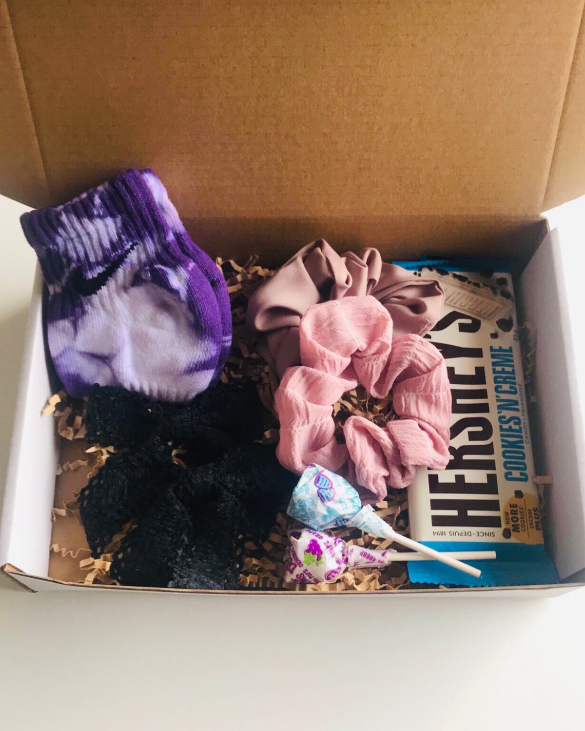 Girly gift box purple Etsy