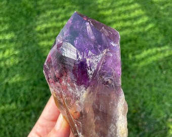 Amethyst Want Point - Amethyst Root Wand