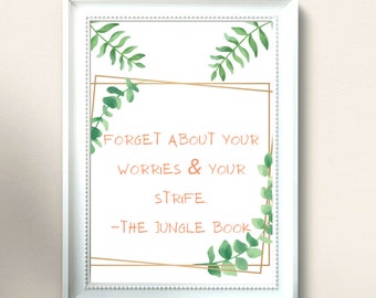 jungle book quotes etsy singapore