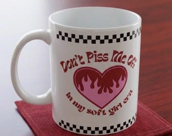 In My Soft Girl Era Ceramic Mug, (11oz, 15oz)