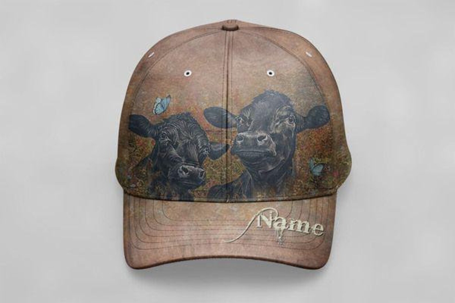 Cow Snapback Caps Farm Vintage Baseball Caps Farmer Hat Etsy