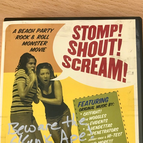 Stomp! Shout! Scream! DVD & Soundtrack CD combo SIGNED by Director