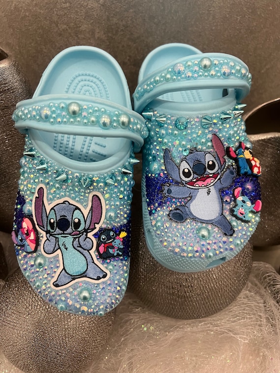 Lilo & Stitch Bling Crocs - Adults - Etsy display picture 3