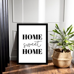 Home Sweet Home Print
