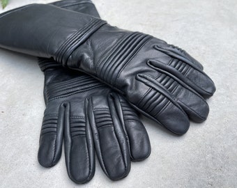 Guantes de cuero para cosplay: Bat Panther, George Clooney y Val Kilmer