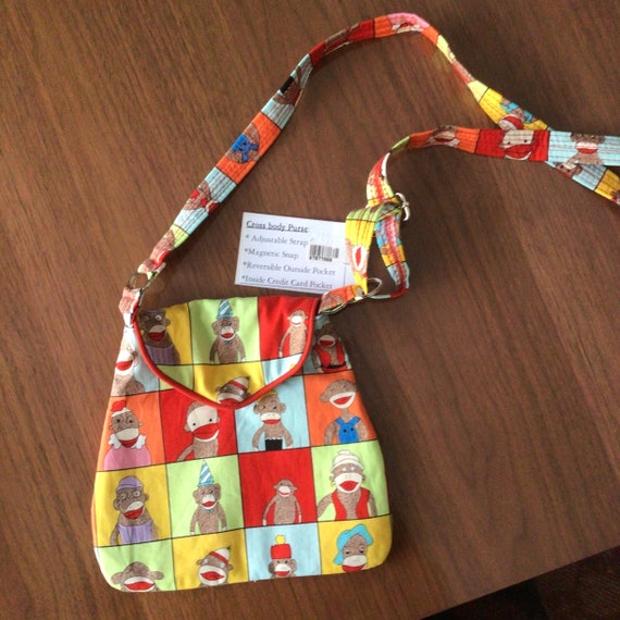 Cross Body Purse with adjustable strap Etsy