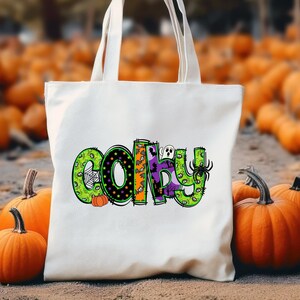 personalized trick or treat bags