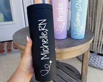 Nurse Cup, Nurse Gift, Gift for Nurse, Nurse Tumbler, CNA Gift, Personalized Nurse Tumbler, Nurse Travel Cup, Christmas Gift for Nurse