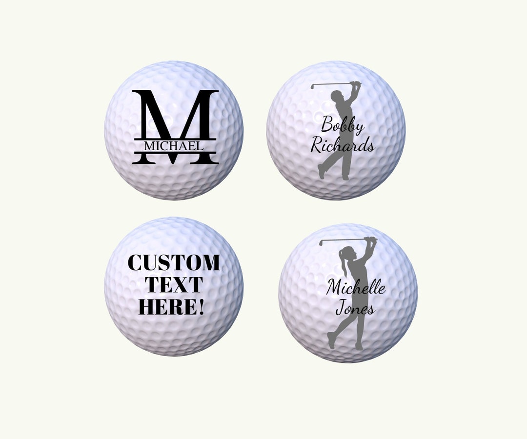 Funny Golf Ball, Personalized Golf Ball, Color Printed Golf Balls