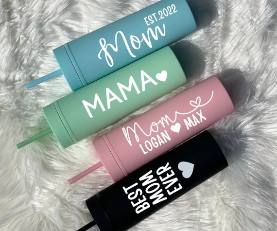 Mom Tumbler With Kid Names-mother's Day Gift-new Mama-new Mom Gift-boy Mom-girl  Mom-new Mom Gift-personalized Mom Gift-mom Life-mama to Be 