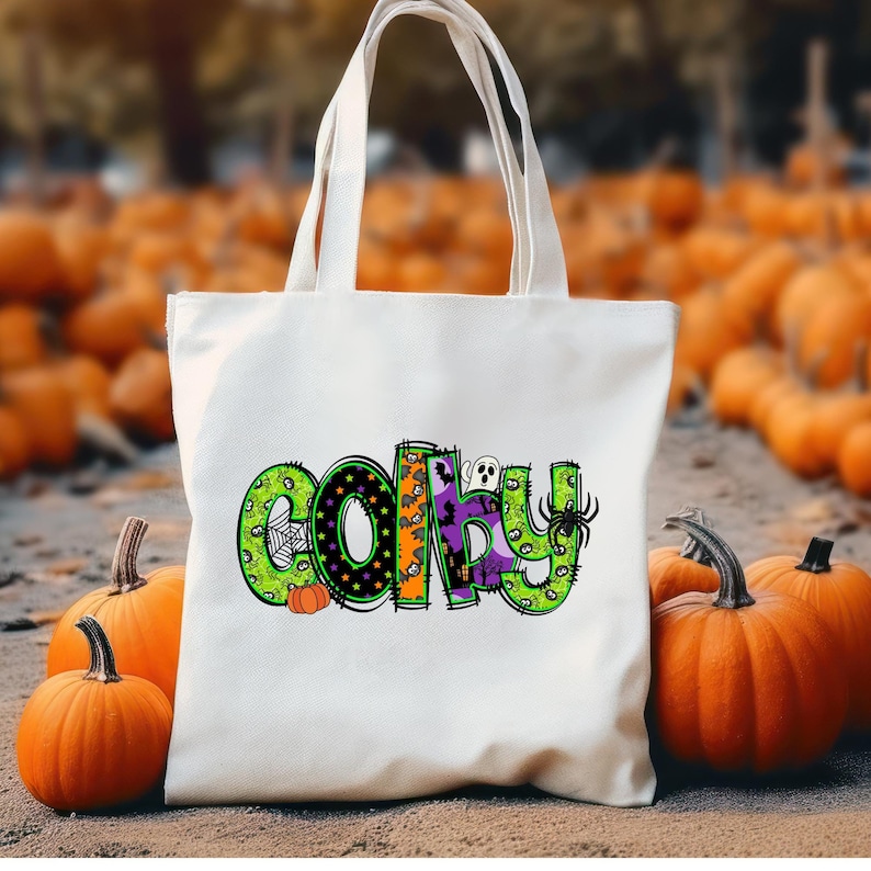 personalized trick or treat bags