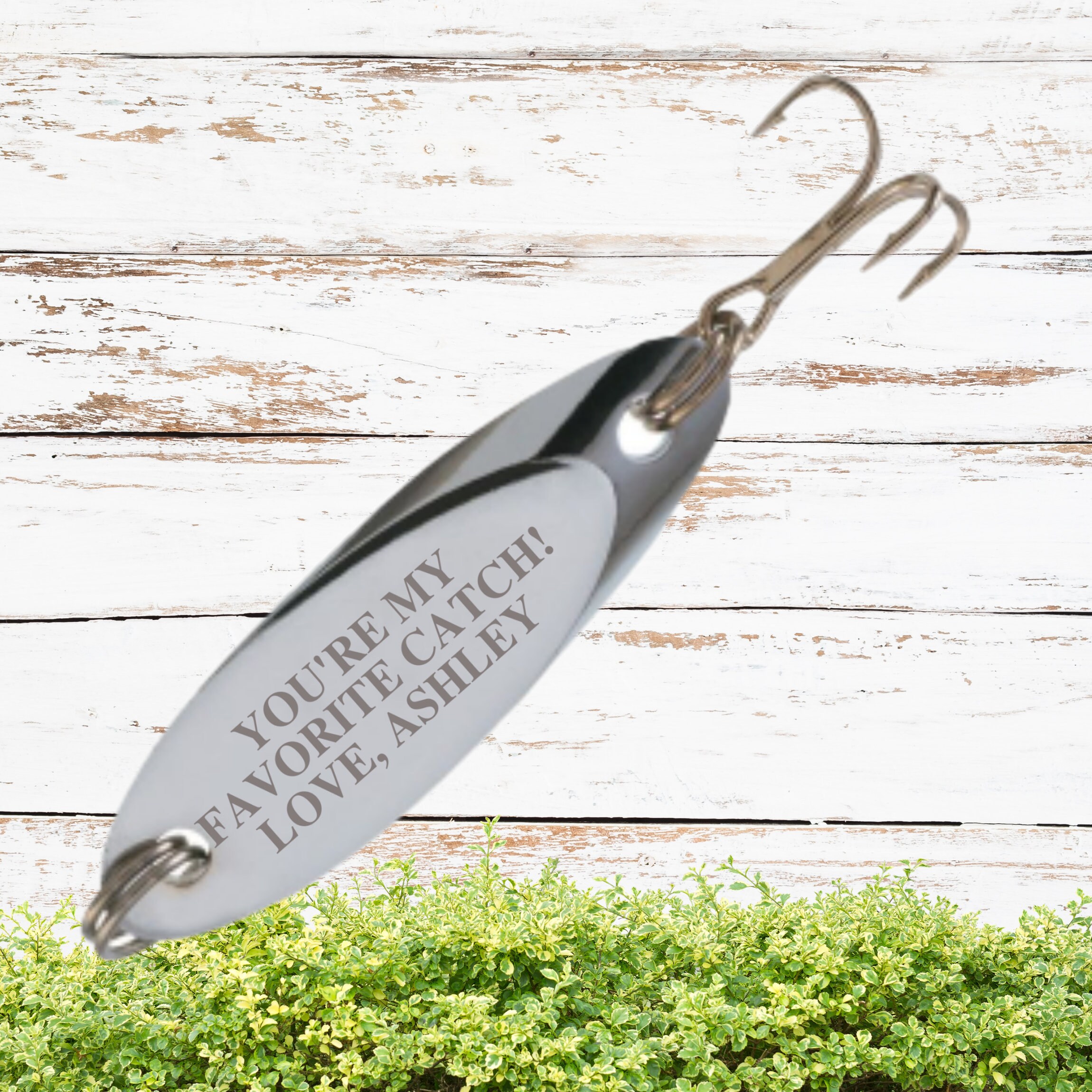 Personalized Fishing Lure Custom Fish gift Fathers day gift Etsy