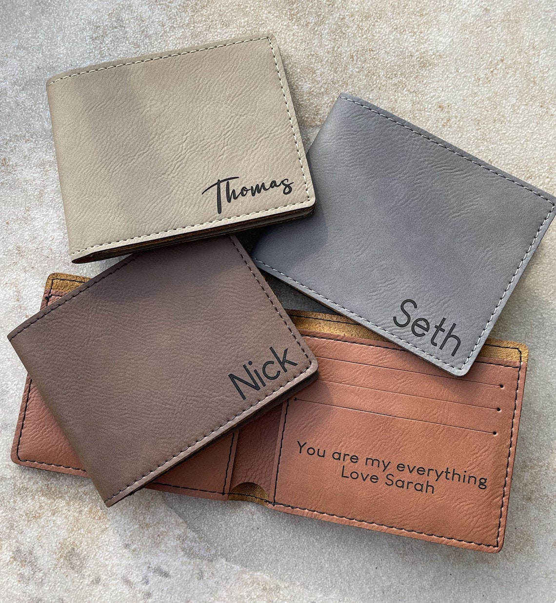 Teen Boy Wallet Youth Slim Wallets Boy Gifts Teen Gift Etsy