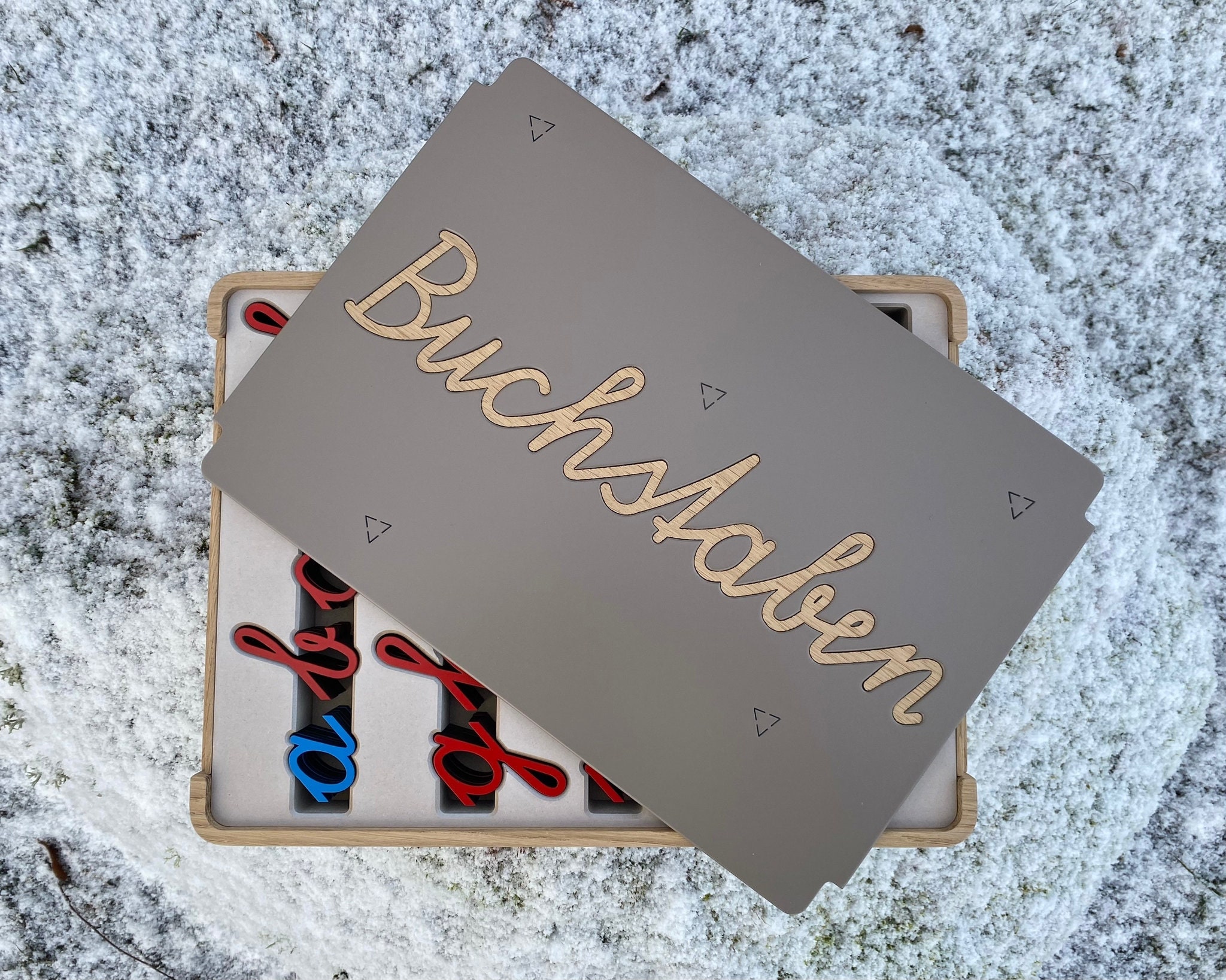 German Cursive Movable Alphabet: Montessori Learning - Etsy