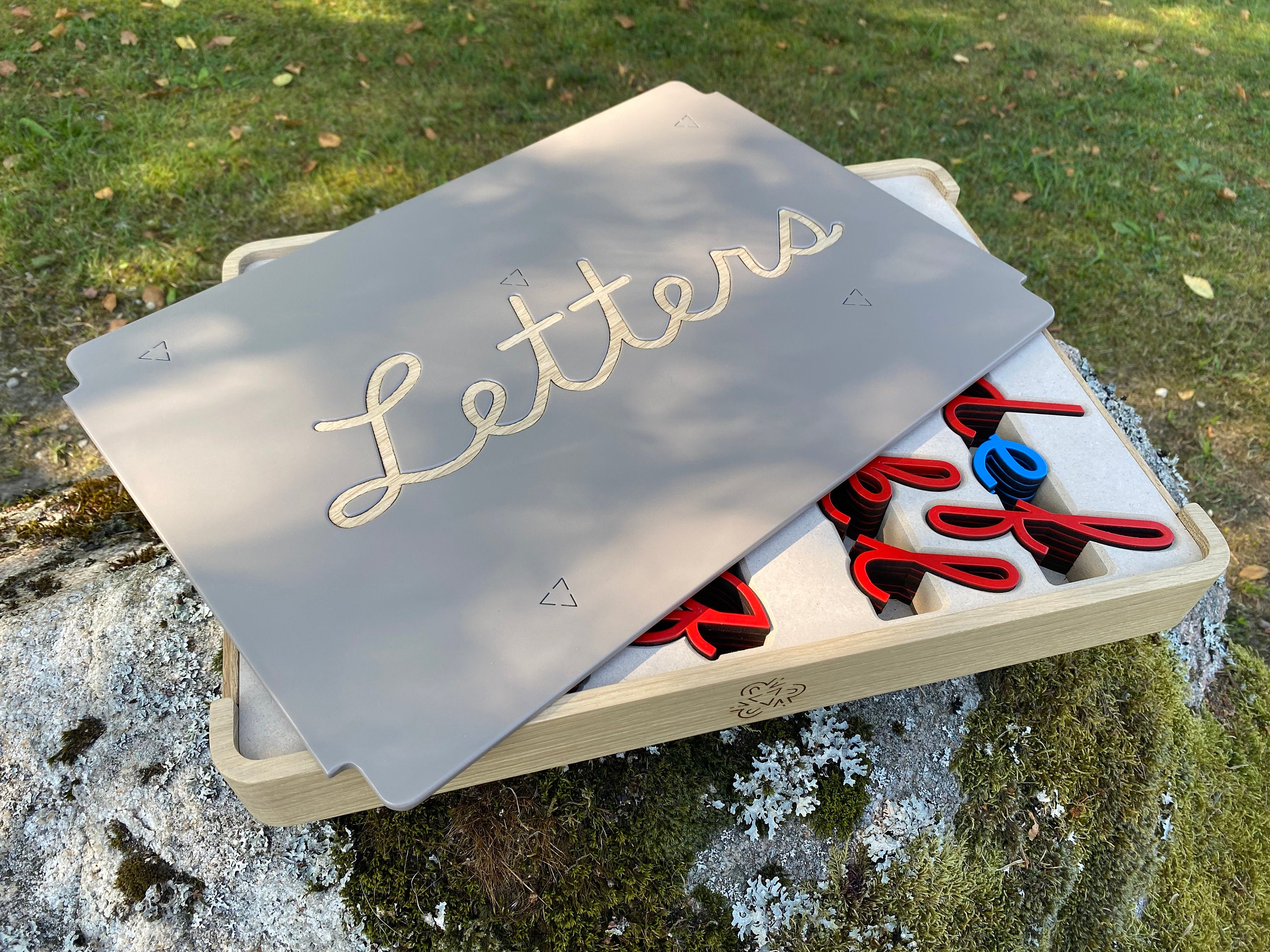 Moveable Lettering Sign Cursive Movable Alphabet. US Cursive. D'nealian. English. Montessori ...