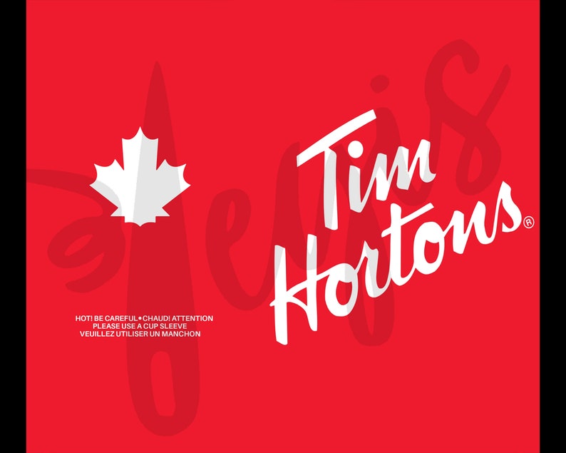 Tim Hortons Sublimation Tumbler Wrap - Etsy