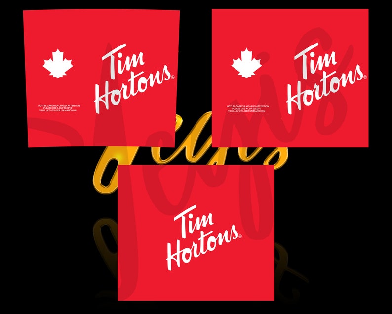 Tim Hortons Sublimation Tumbler Wrap - Etsy