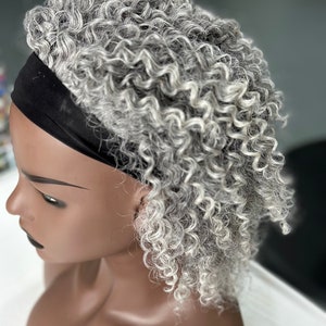 Tight curl 51 headband wig