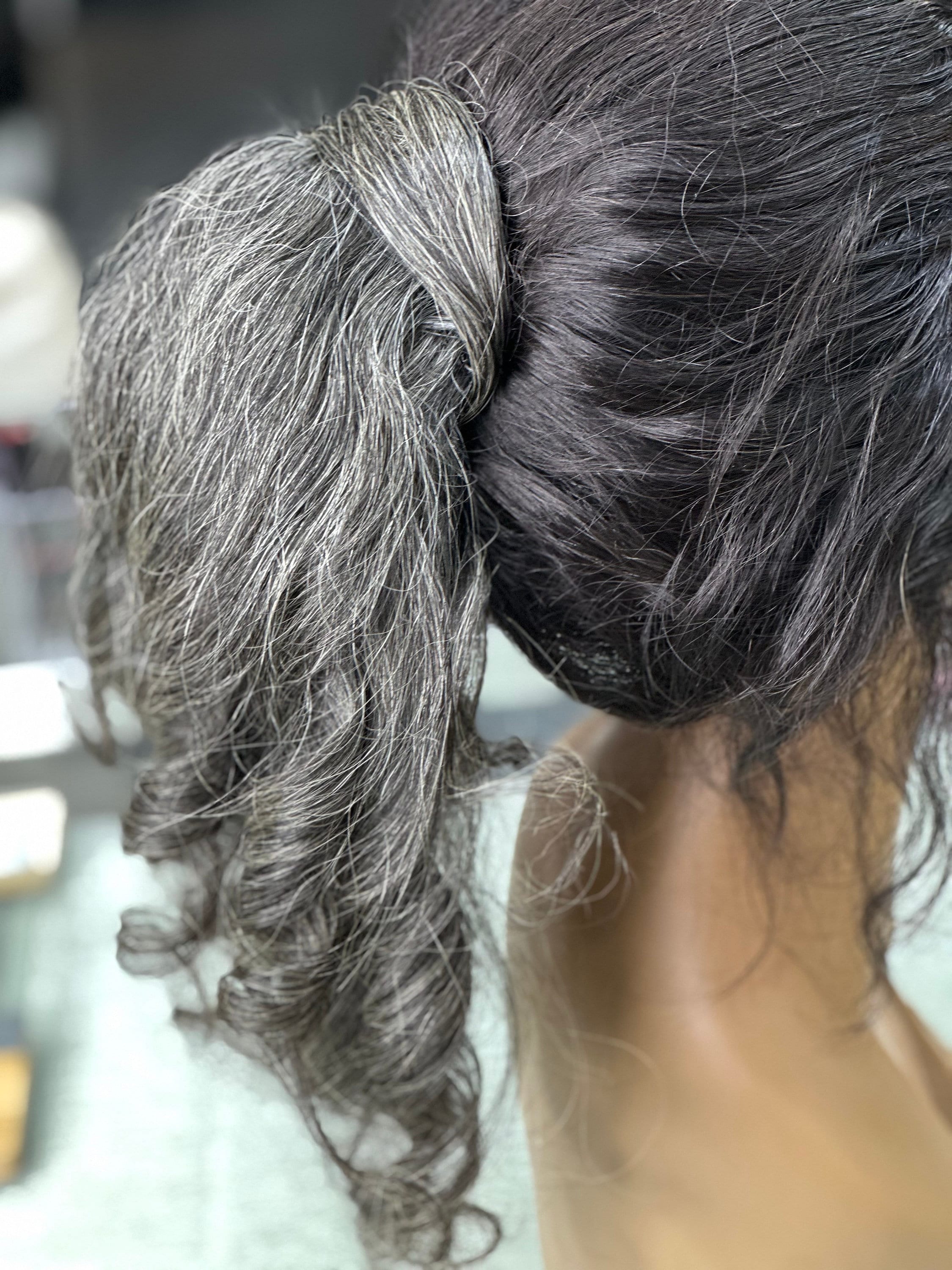 RAW HUMAN 44 Straight Ponytail - Etsy