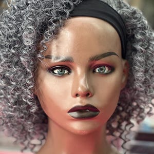 Full Soft curl short wig