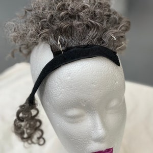 Short wrap ponytail