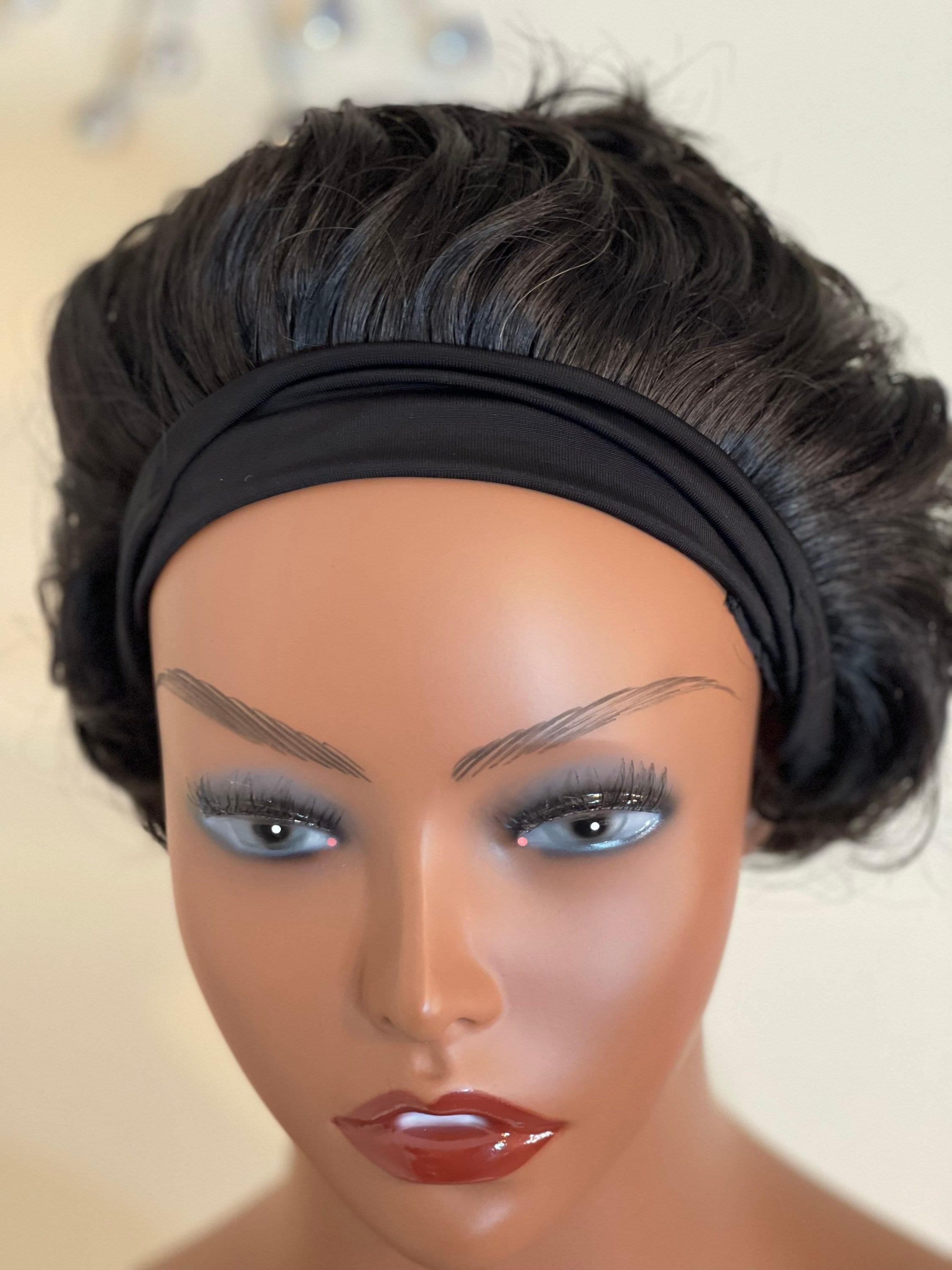 Full Tapered Headband Wig Etsy