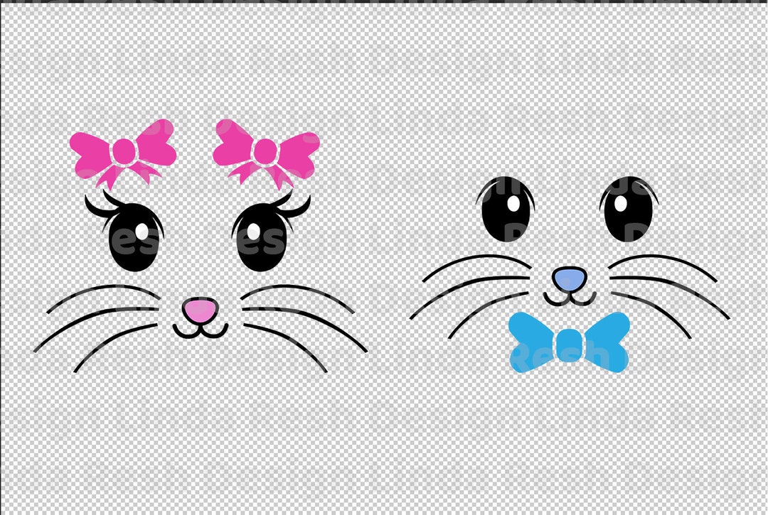 Bunny Svg PNG, Easter Svg, Girl Boy Cute Easter Bunny Svg, Easter Cut ...