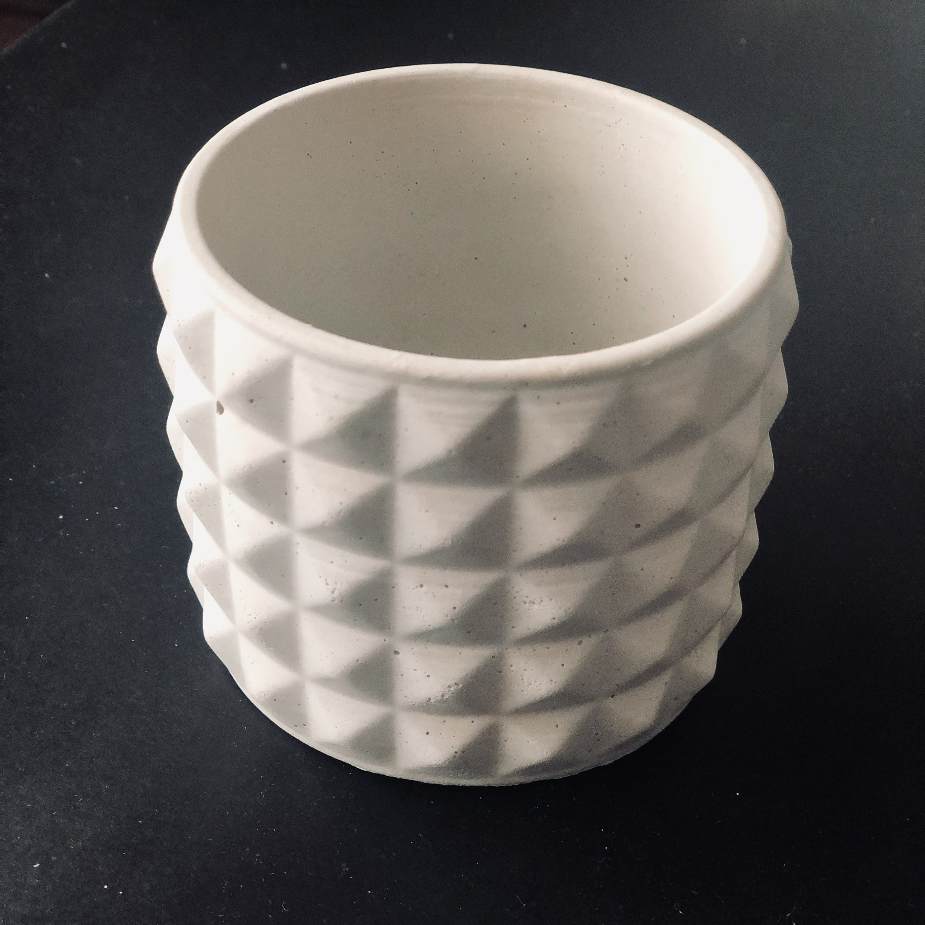 Concrete Candle Vessels Etsy