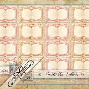 Printable Blank Label Sheet