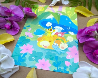 Pikmin Postcard Prints