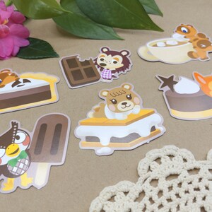Animal Crossing Sweets Paper Stickers - 18 Characters image 5