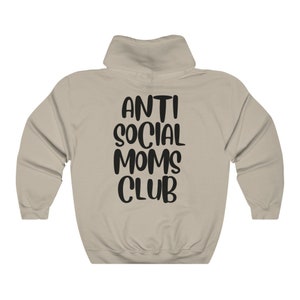 Anti-Social Wives Club Pullover Hoodie // Sweatshirt