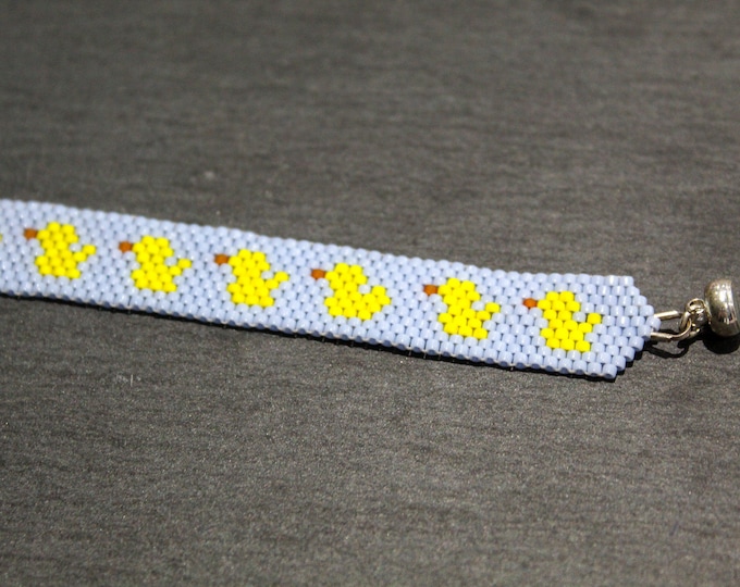 Rubber Duck Beaded Bracelet