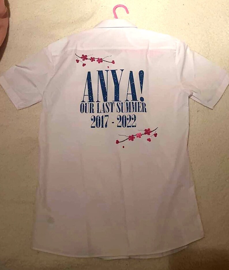 Leavers Shirt School Leavers Leavers 2022 Personalised Our Etsy Australia