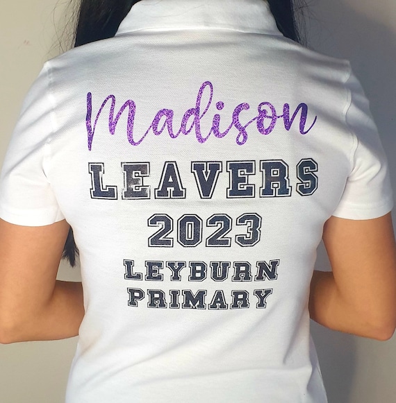 Leavers Shirt School Leavers Leavers 2023 Personalised Etsy