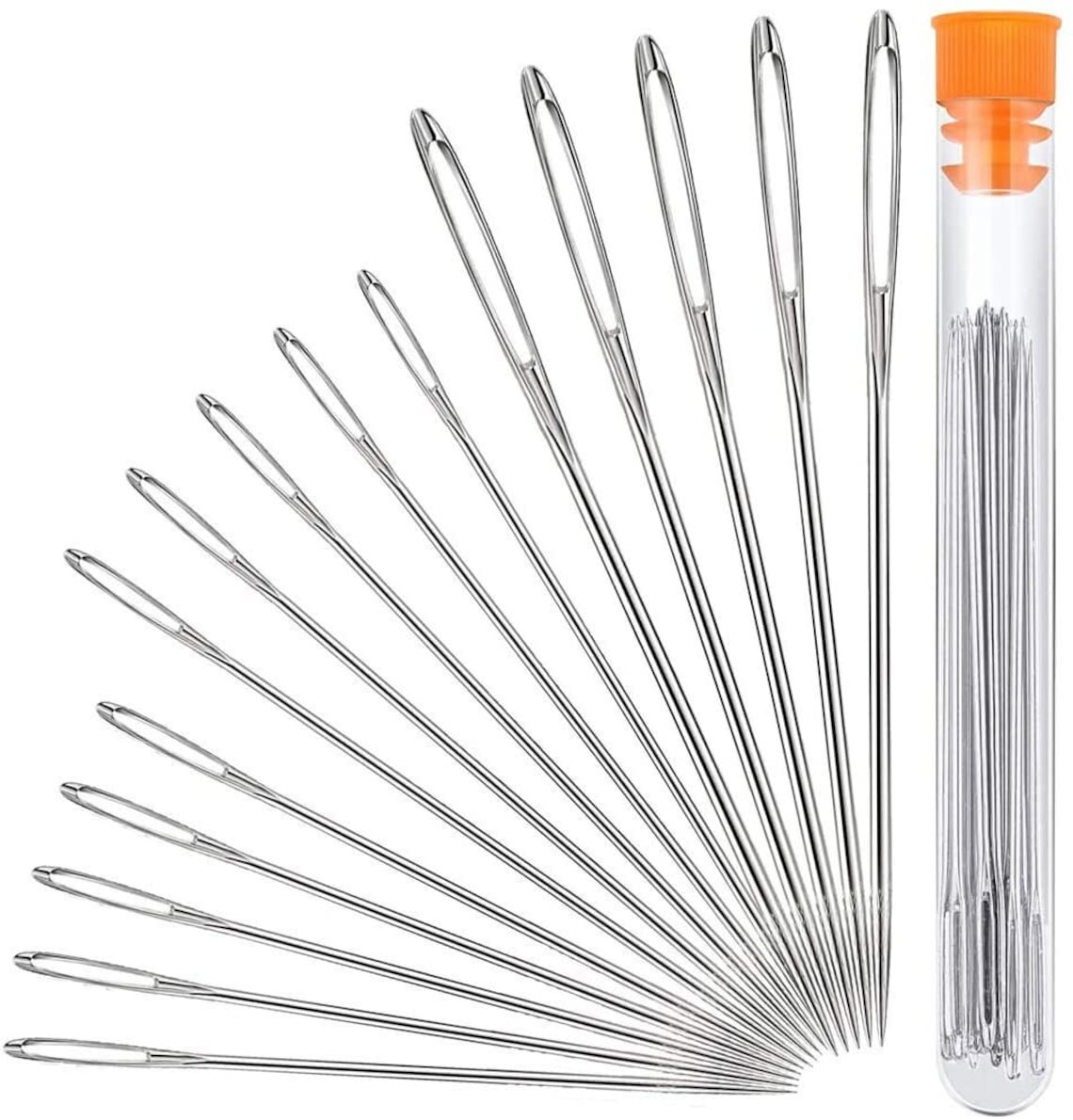 Hekisn Large Eye Sewing Needles Sewing Sharp Needles Etsy