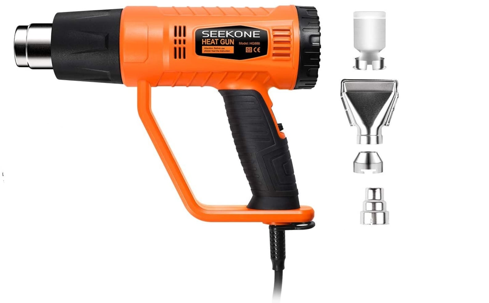SEEKONE Heat Gun 1800W Heavy Duty Hot Air Gun Kit with Etsy