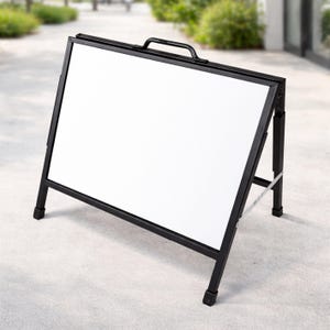 Real Estate A-Frame & Custom Print Corflute Inserts, Outdoor Sidewalk Board, Directional Open Homes Property Inspections Agent Business Sign