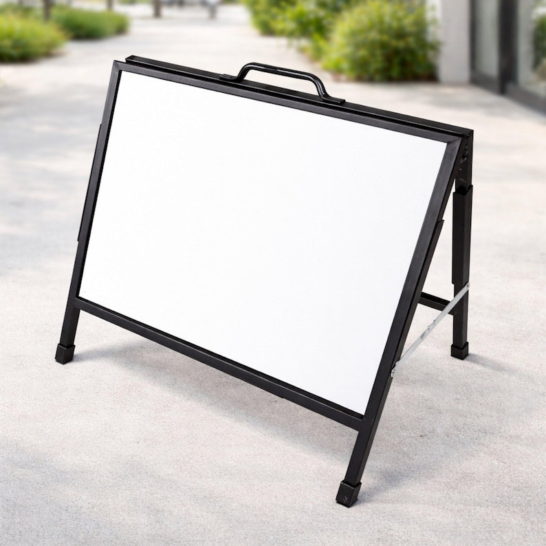 Real Estate A-Frame & Custom Print Corflute Inserts, Outdoor Sidewalk Board, Directional Open Homes Property Inspections Agent Business Sign